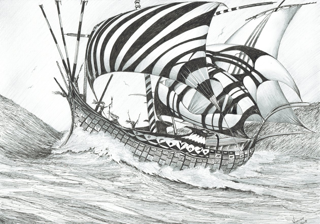 Creadores de tormentas Mar Jónico, 2017 de Vincent Alexander Booth