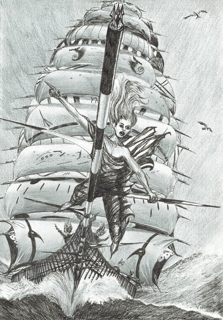 Creadores de tormentas en el mar de Lazarev, 2017 de Vincent Alexander Booth