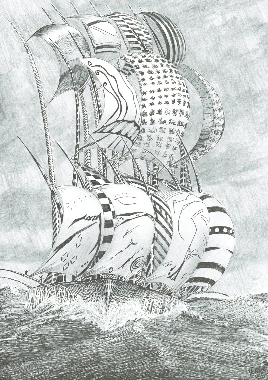 Creadores de tormentas, Mar de Mawson, 2018 de Vincent Alexander Booth