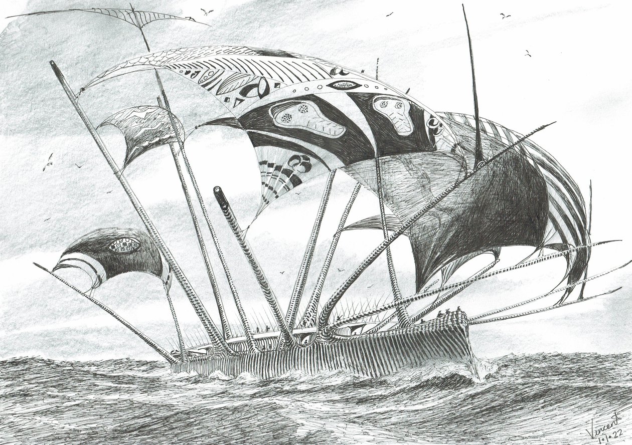 Creadoras de tormentas Mutsu Wan, 2022 de Vincent Alexander Booth