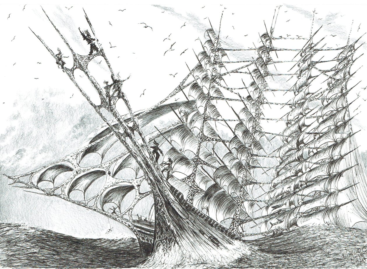 Creadores de tormentas rescatan el Mar Amarillo de Vincent Alexander Booth