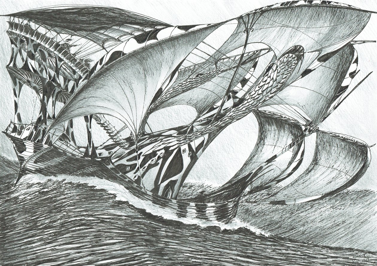 Creadores de tormentas Mar de Tasmania, 2017 de Vincent Alexander Booth