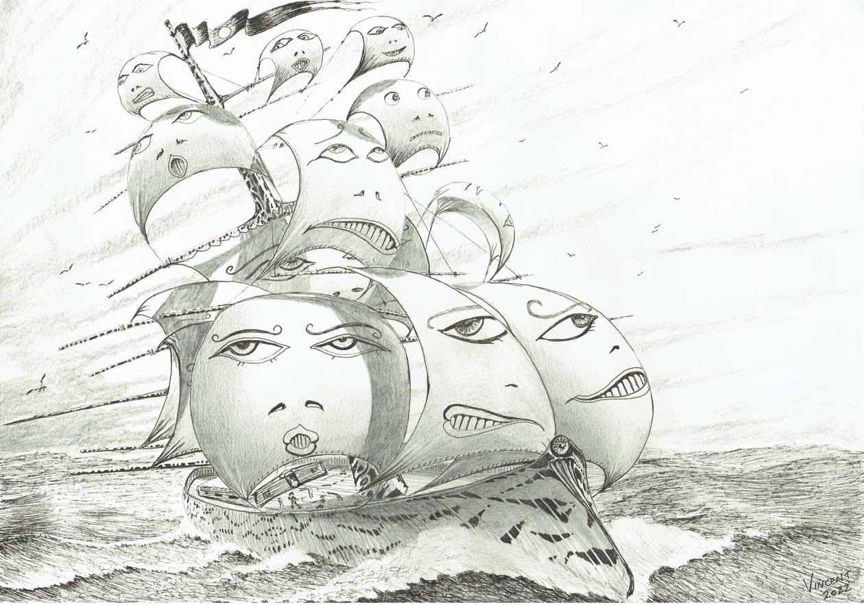 Creadores de Tormentas Toyama Wan, 2022 de Vincent Alexander Booth