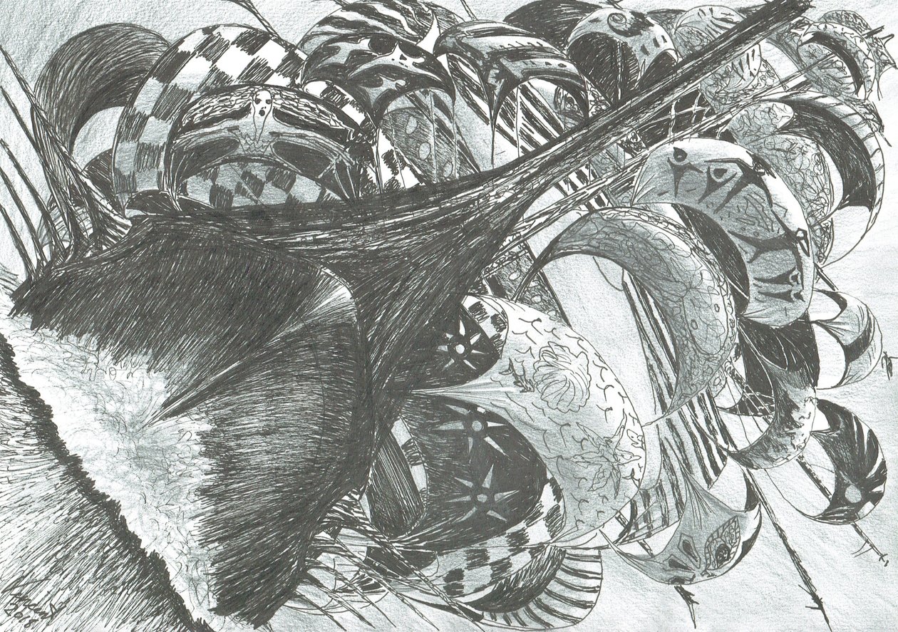 Creadores de Tormentas Mar Adriático, 2018 de Vincent Alexander Booth