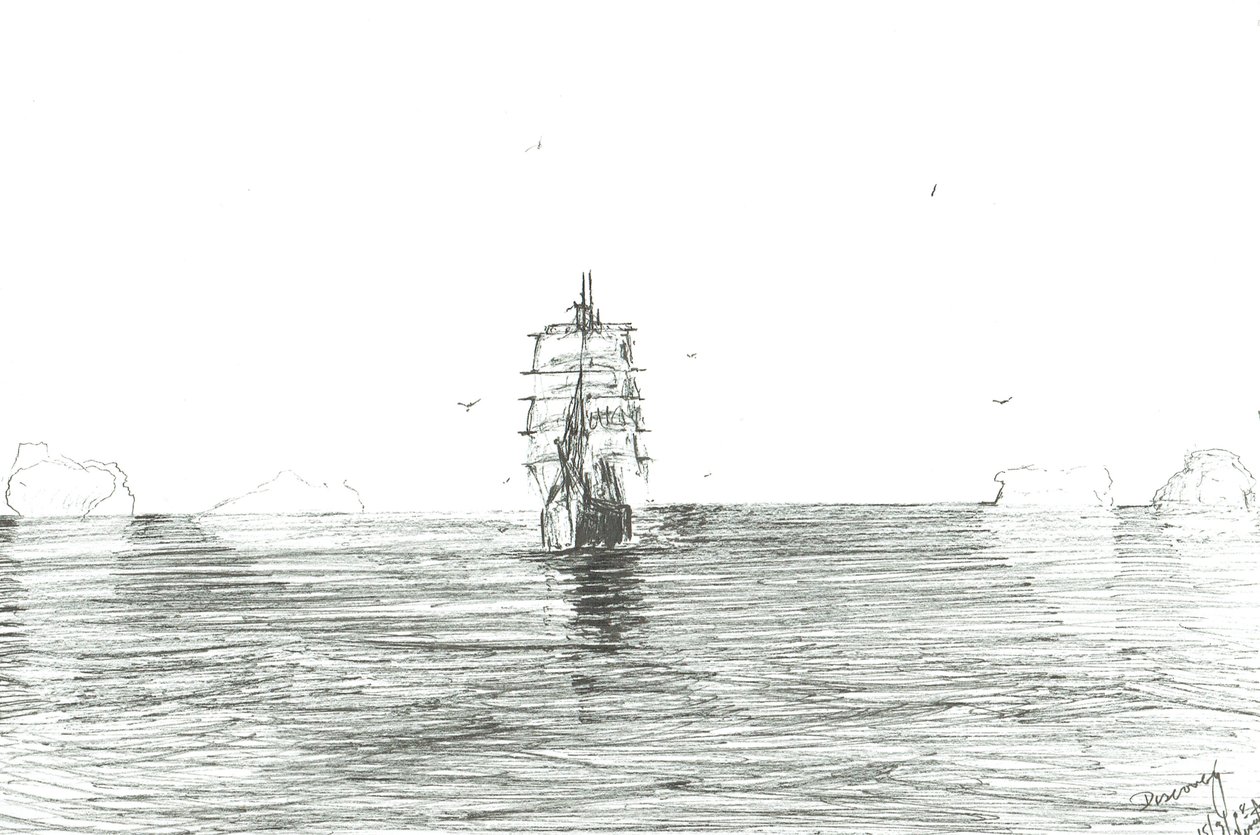 Terra Nova bajo vela de Vincent Alexander Booth