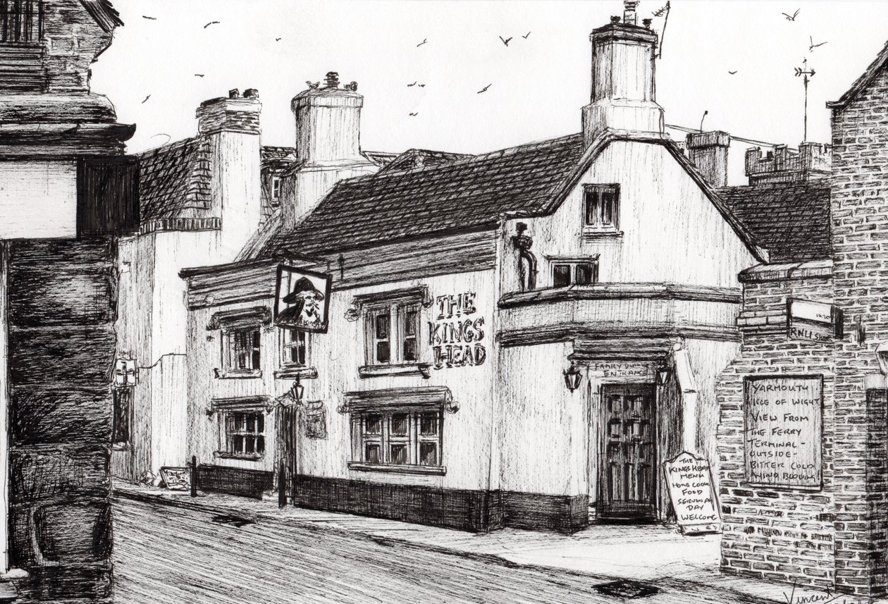 The Kings Head, Yarmouth, 2008 de Vincent Alexander Booth