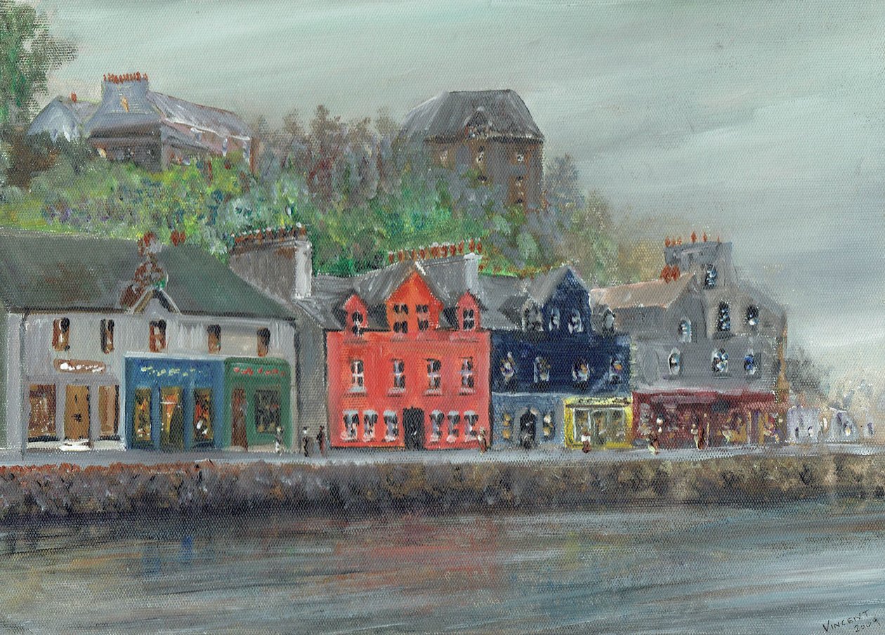 Tobermory bajo la lluvia, 2009 de Vincent Alexander Booth