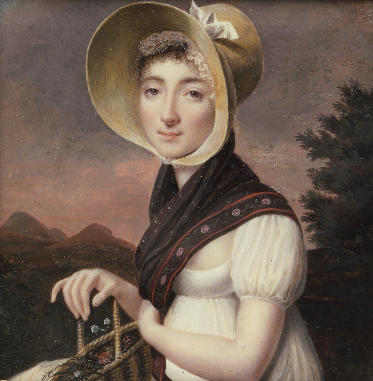 Retrato de una mujer, ca. 1810 de Vincent Bertrand