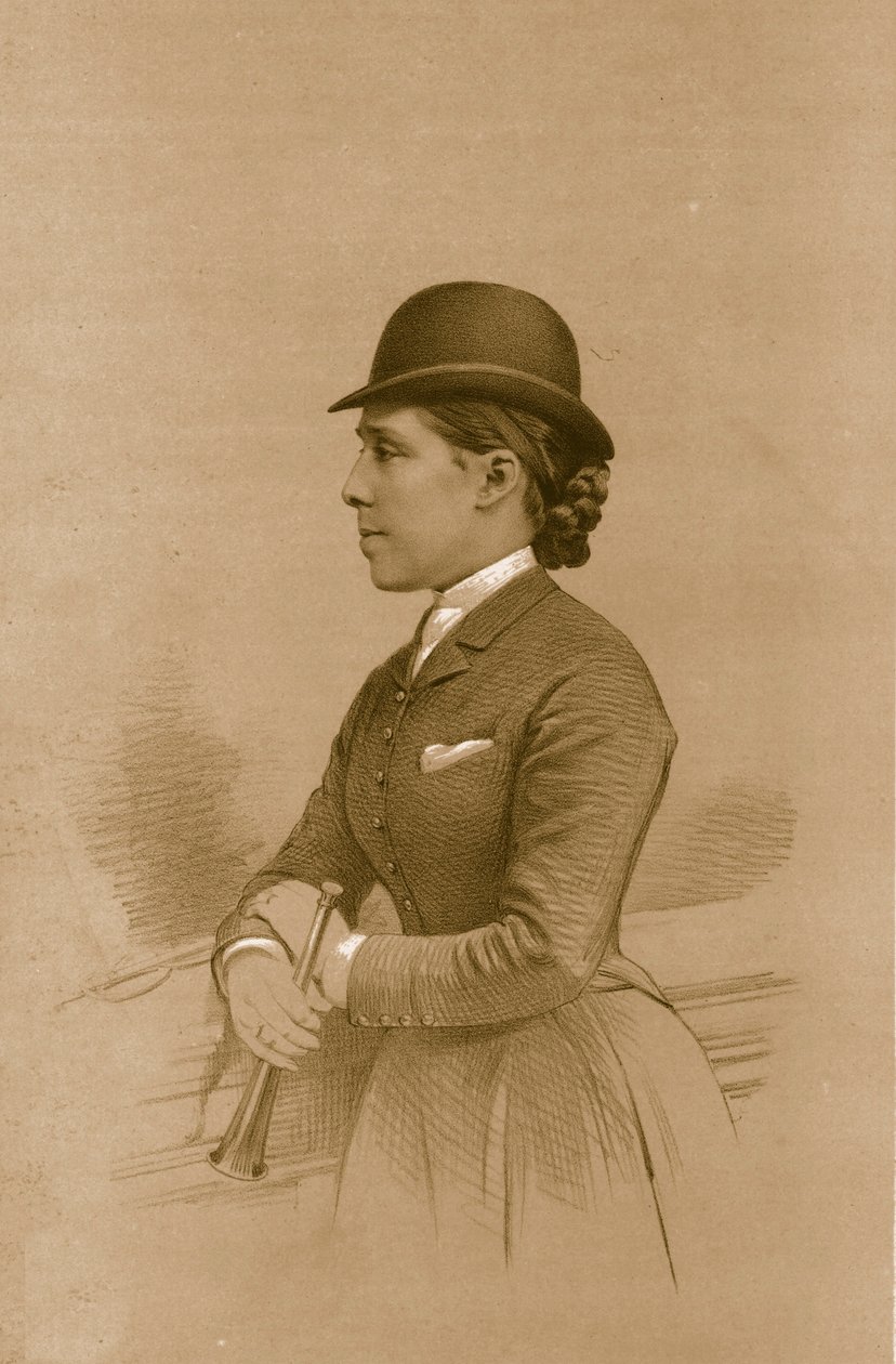 La Condesa de Yarborough, 1879 de Vincent Brooks Day and Son