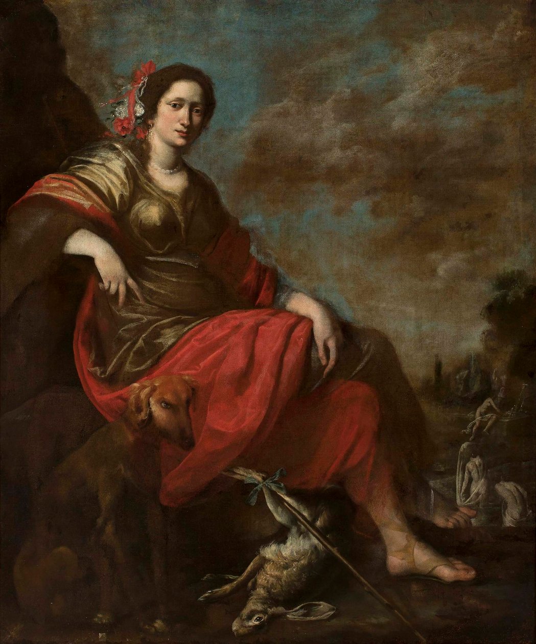 Diana cazadora (sin el marco) de Vincent Malò (I)