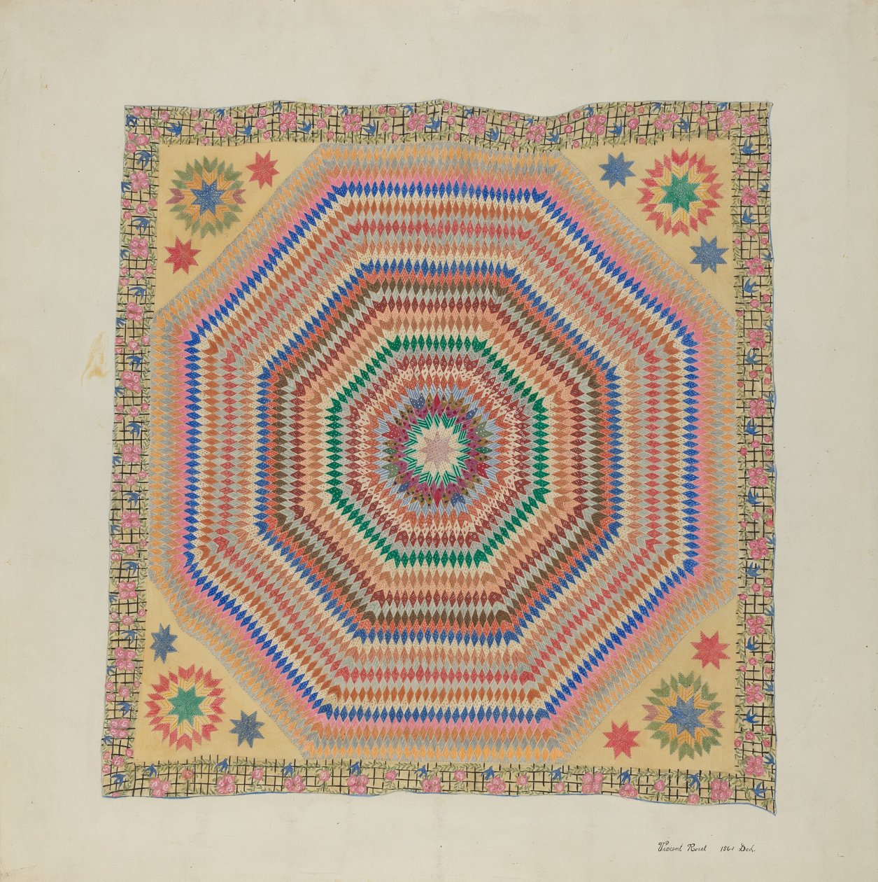 Colcha de retazos de Vincent P. Rosel