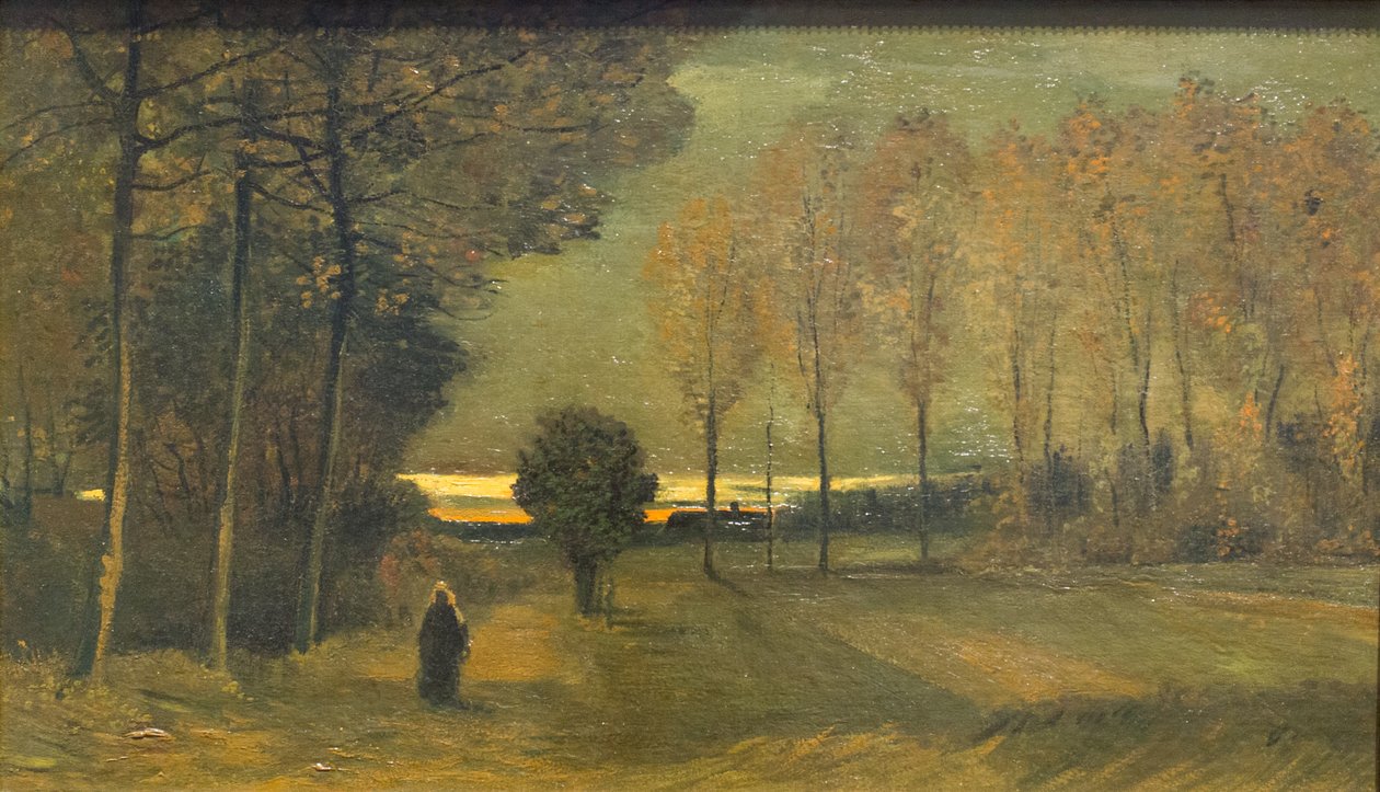 Barberini Agosto 2023-Vincent van Gogh - Borabend, 1885 - Centraal Museum, Utrecht (recortada) de Vincent van Gogh
