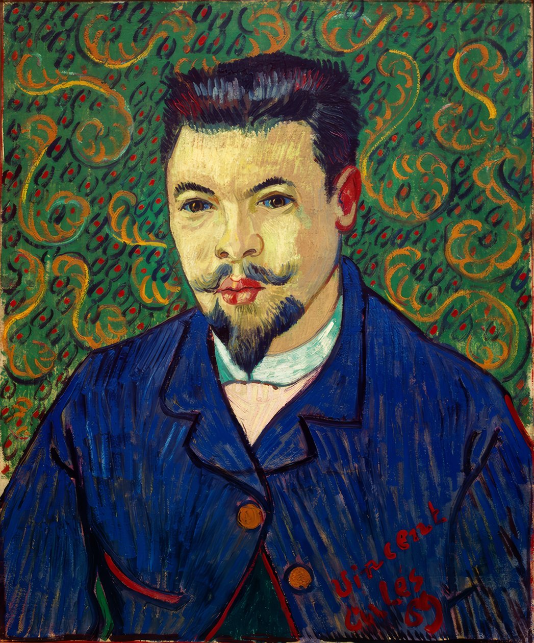Retrato del Doctor Felix Rey de Vincent van Gogh