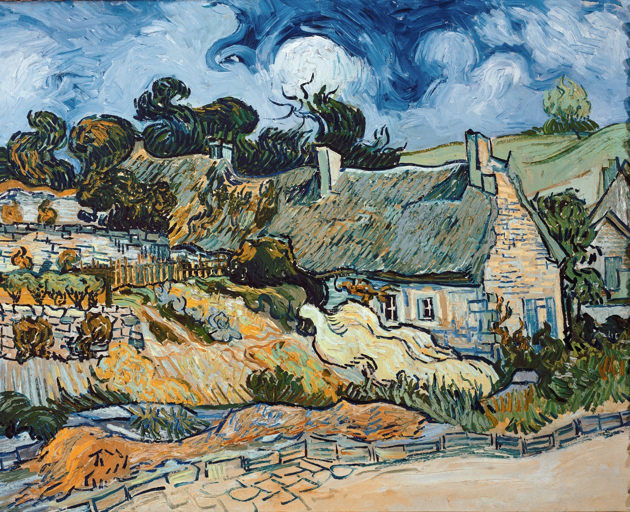 Chaumes de Cordeville en Auvers-Sur-Oise de Vincent van Gogh
