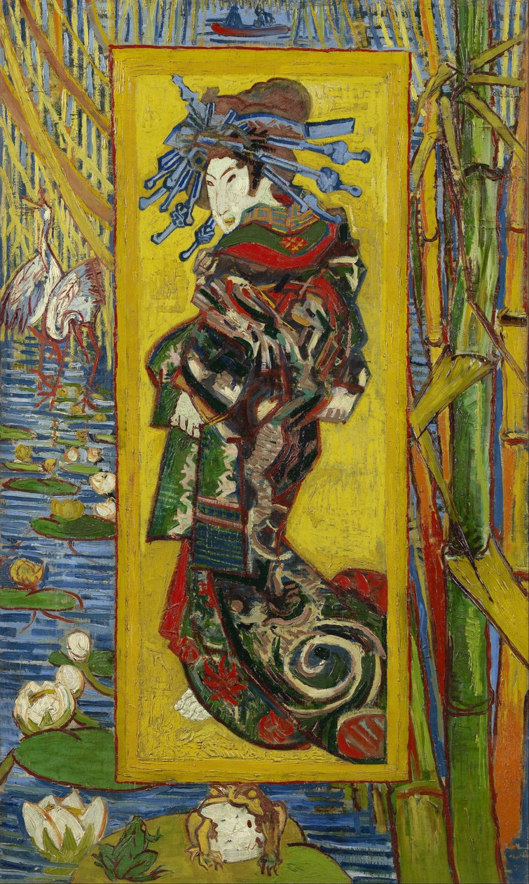 Cortesana: según Eisen de Vincent van Gogh
