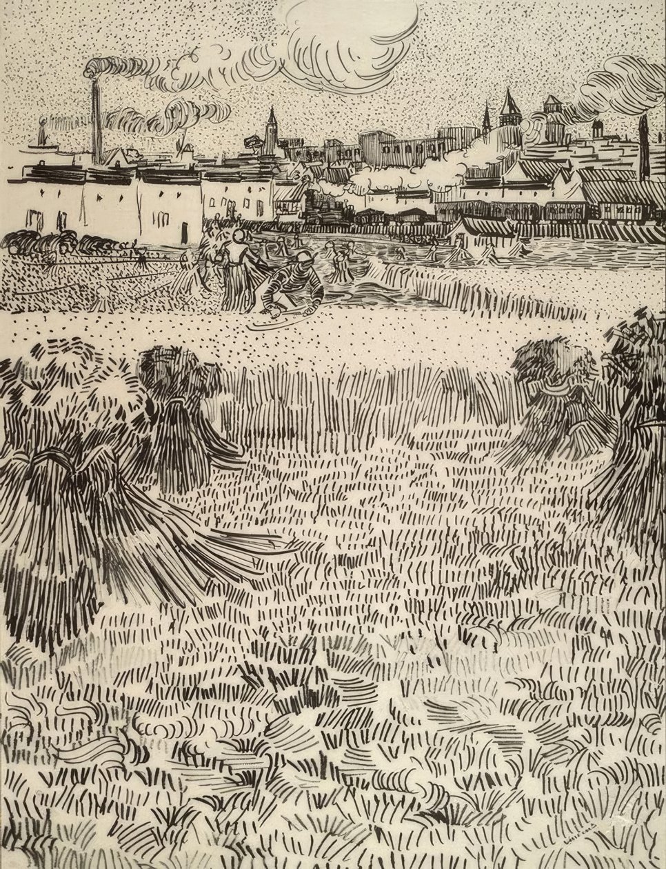 La cosecha de Vincent van Gogh