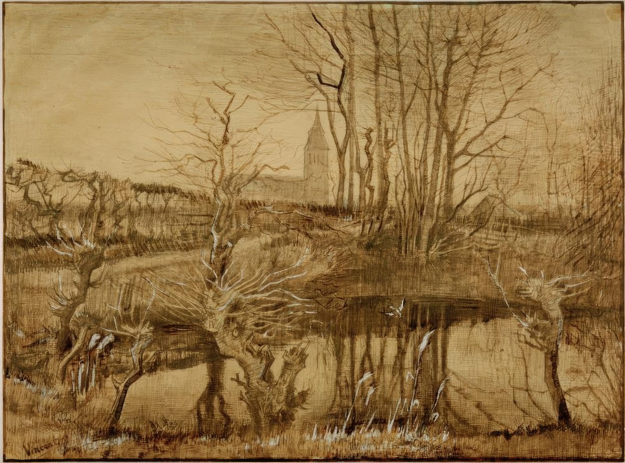Martín pescador de Vincent van Gogh