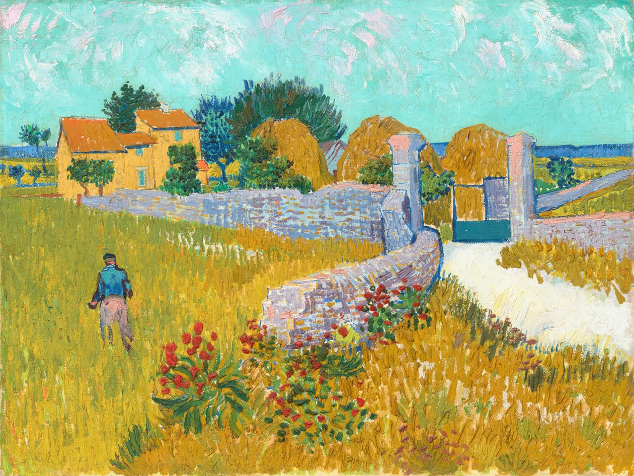 Casa de campo en Provenza de Vincent van Gogh