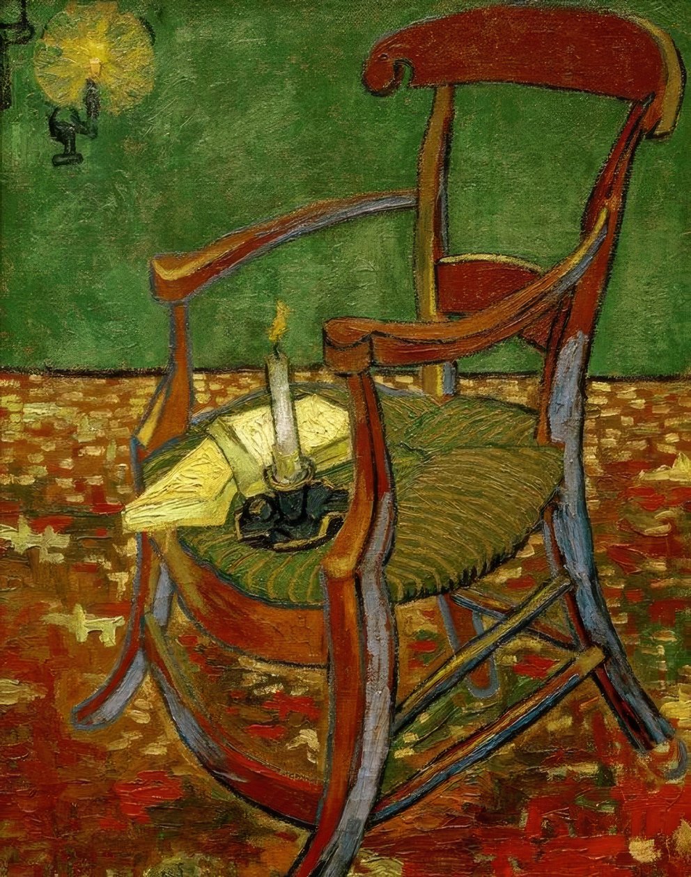 La silla de Gauguin de Vincent van Gogh