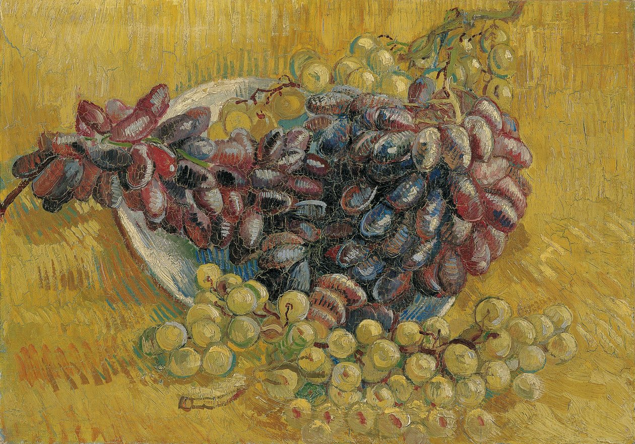 Uvas de Vincent van Gogh
