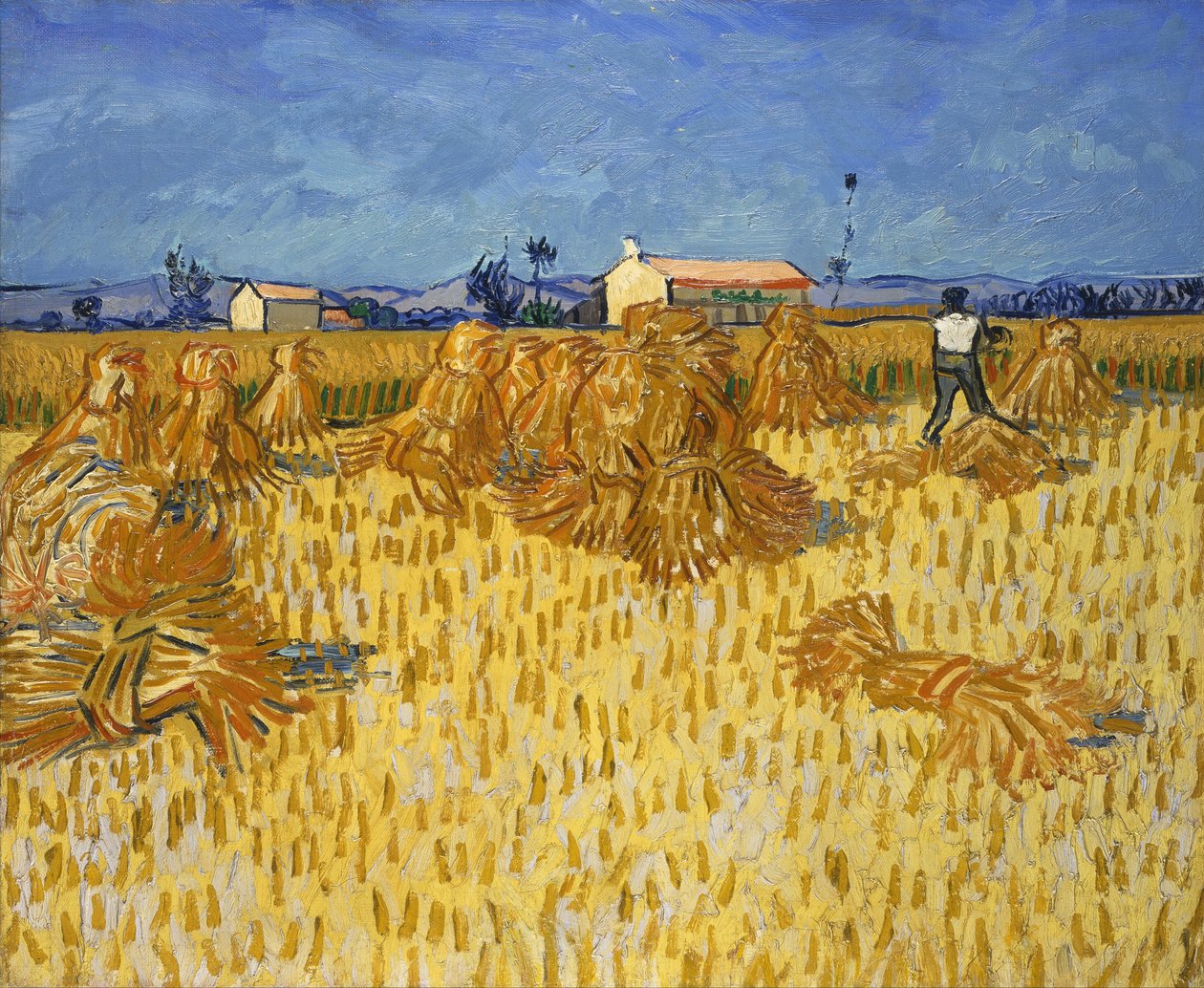La vendimia en Provenza de Vincent van Gogh