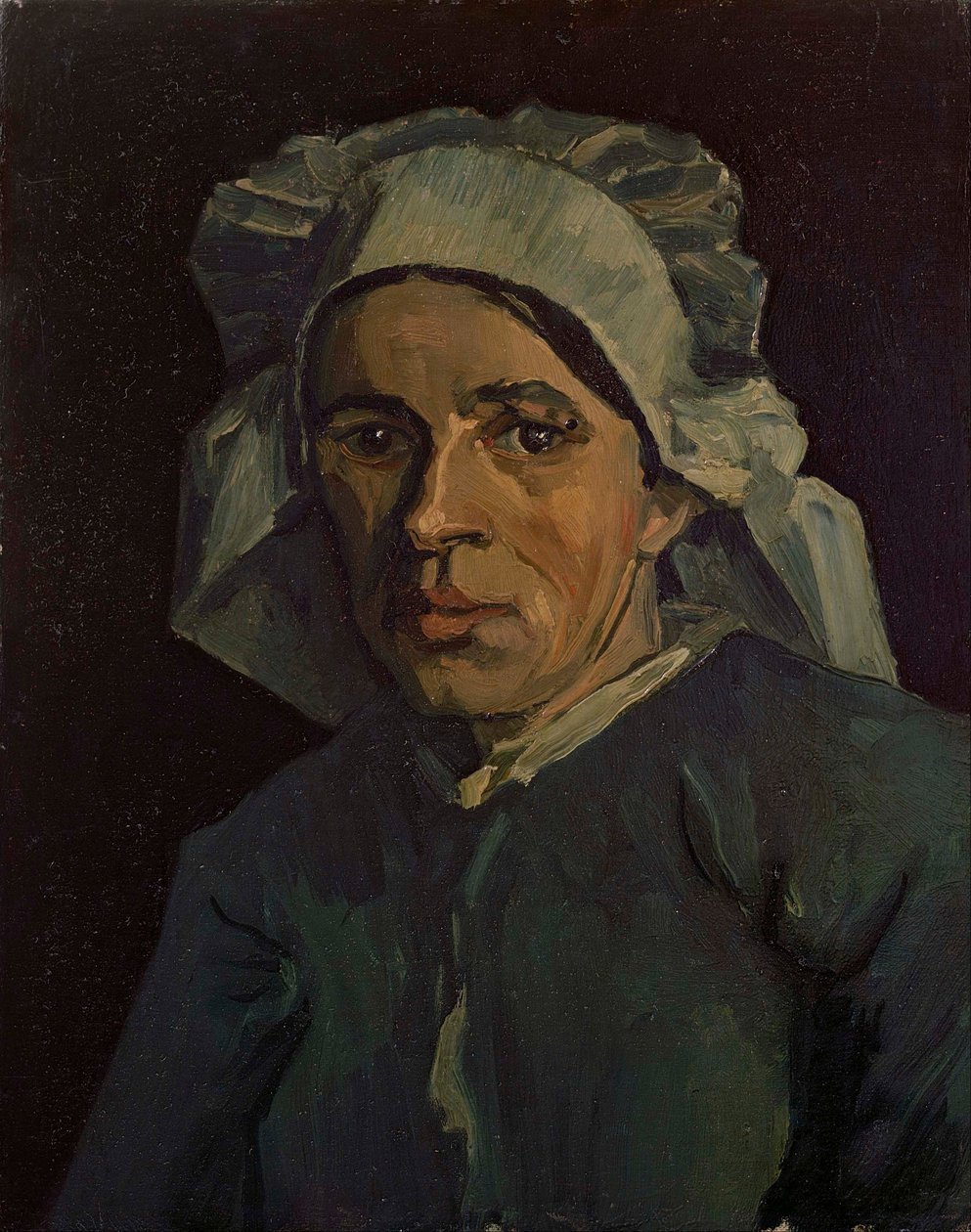 Cabeza de una mujer de Vincent van Gogh