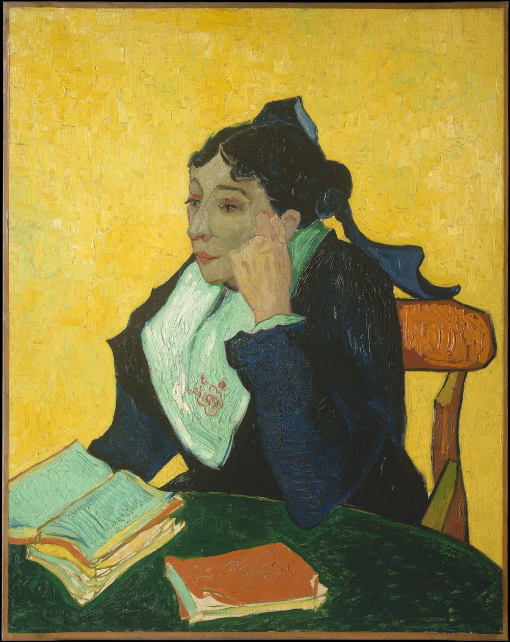 La Arlesiana: la señora Joseph-Michel Ginoux (Marie Julien, 1848-1911) de Vincent van Gogh