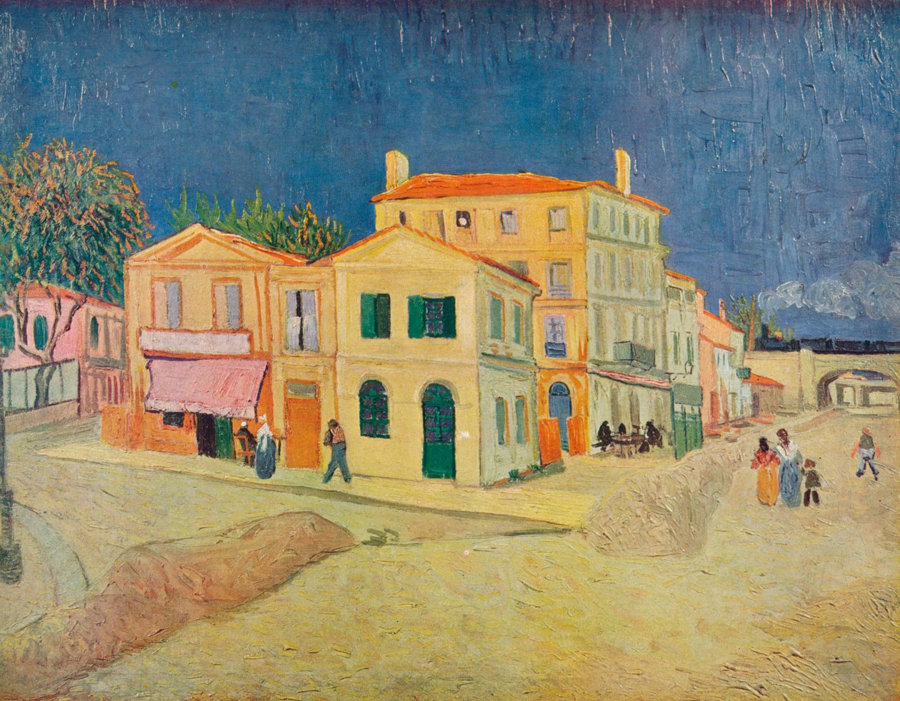 La casa de Vincent en Arles de Vincent van Gogh