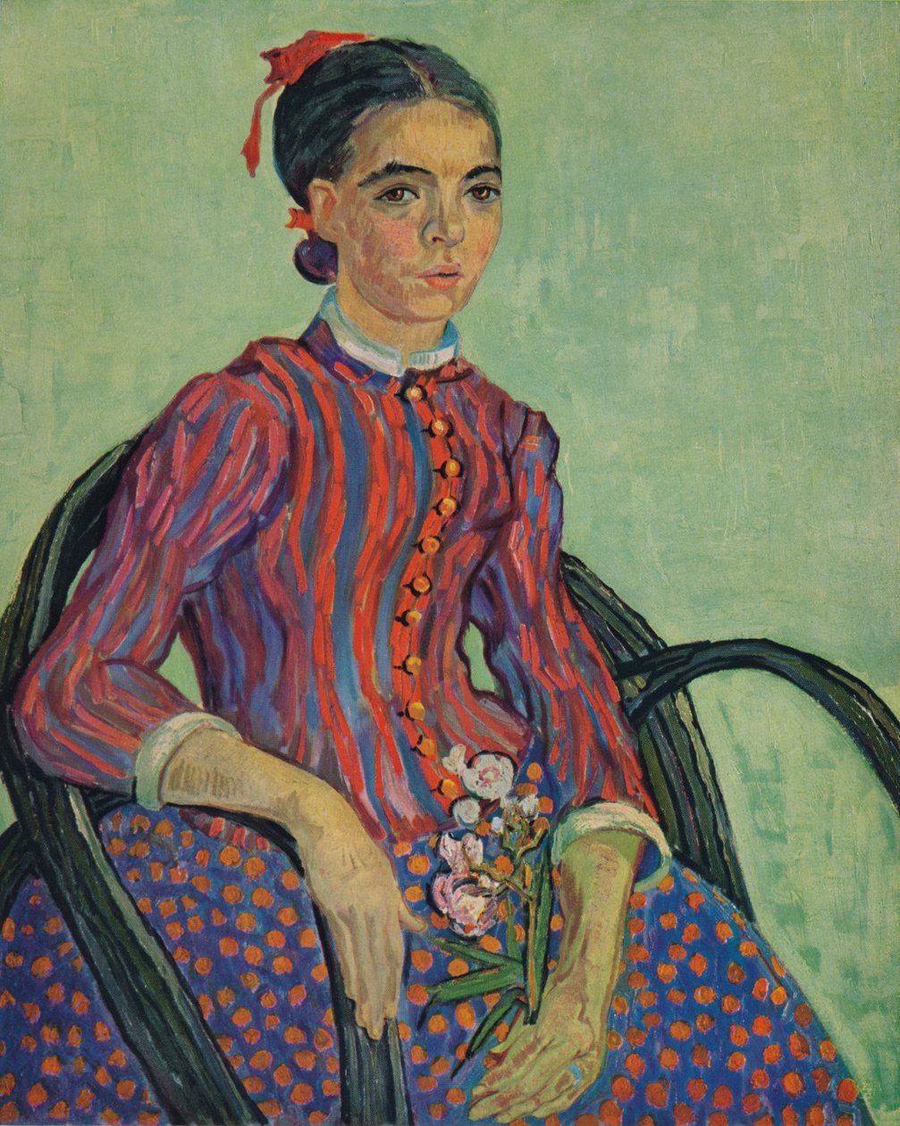 La Mousmé, 1888 de Vincent van Gogh