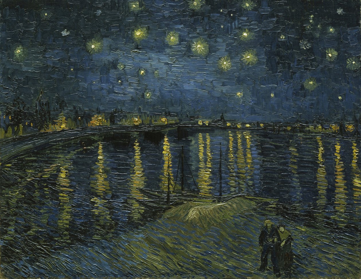 La noche estrellada de Vincent van Gogh