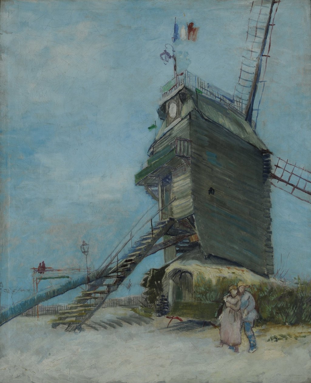Le Moulin de la Galette, 1886 de Vincent van Gogh