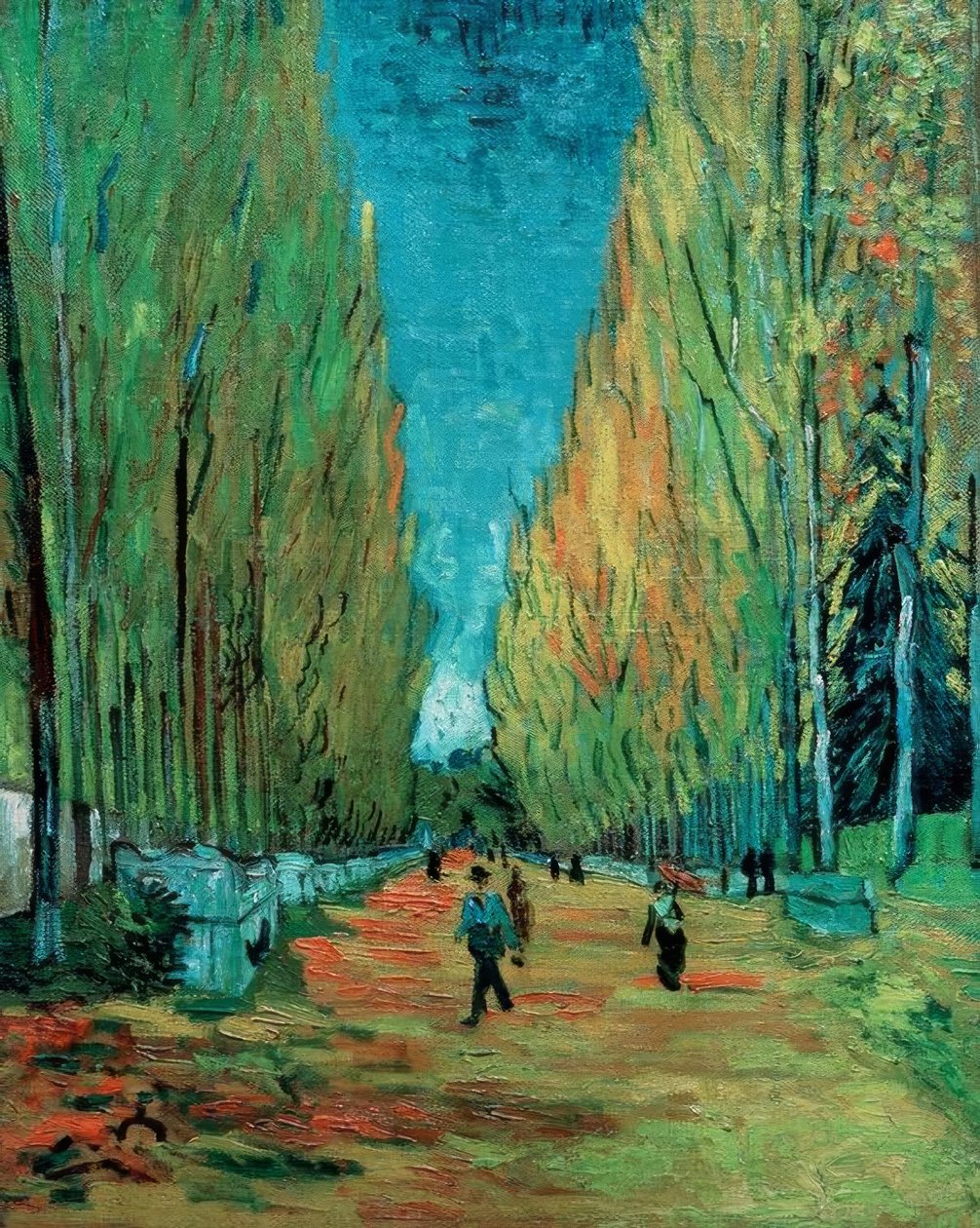 Les Alyscamps de Vincent van Gogh