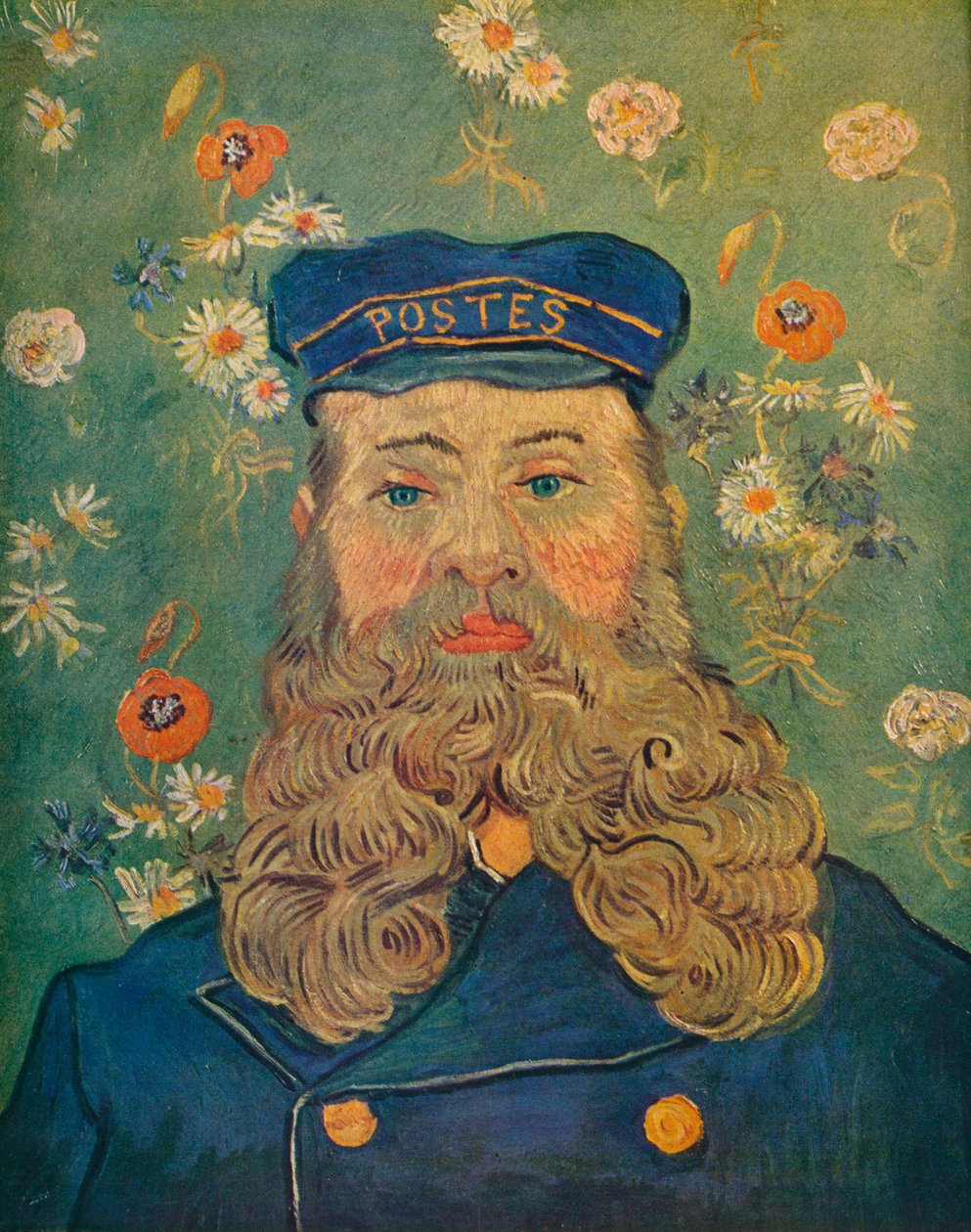 Les Facteur Roulin, 1888 de Vincent van Gogh