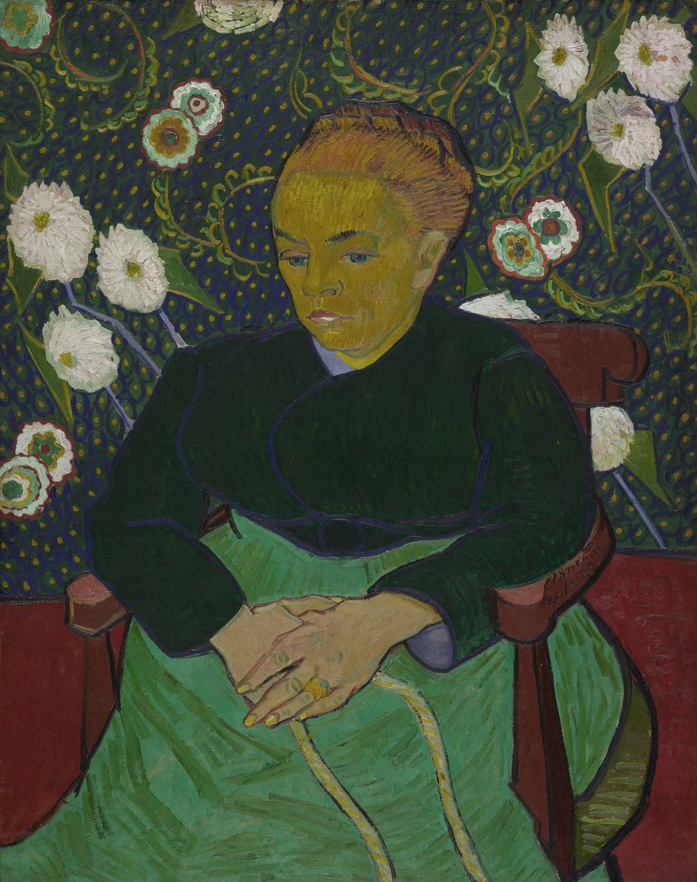 Madame Roulin meciendo la cuna (La berceuse) de Vincent van Gogh