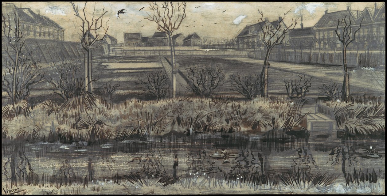 Vivero en Schenkweg de Vincent van Gogh