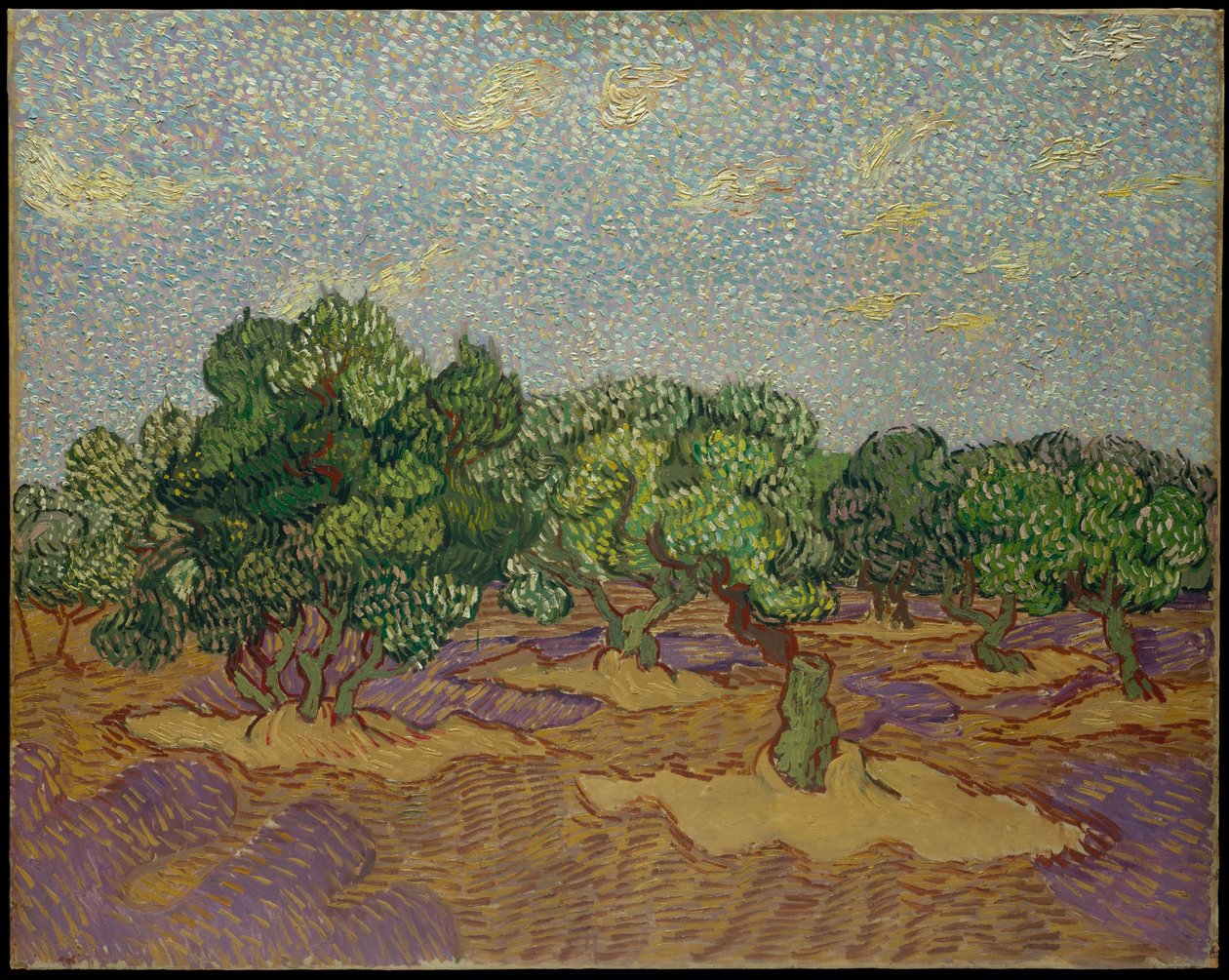 Olivos de Vincent van Gogh