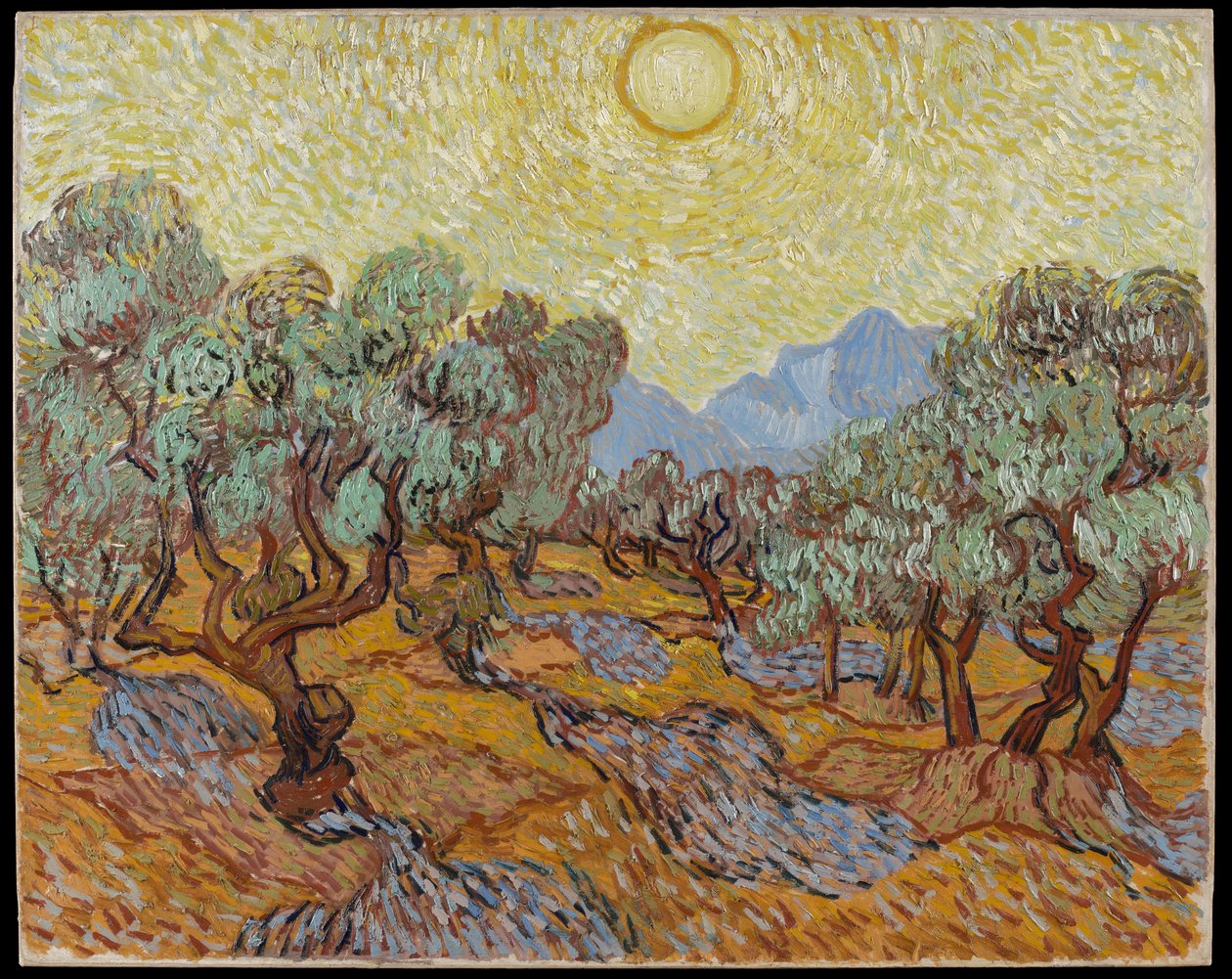 Olivos de Vincent van Gogh