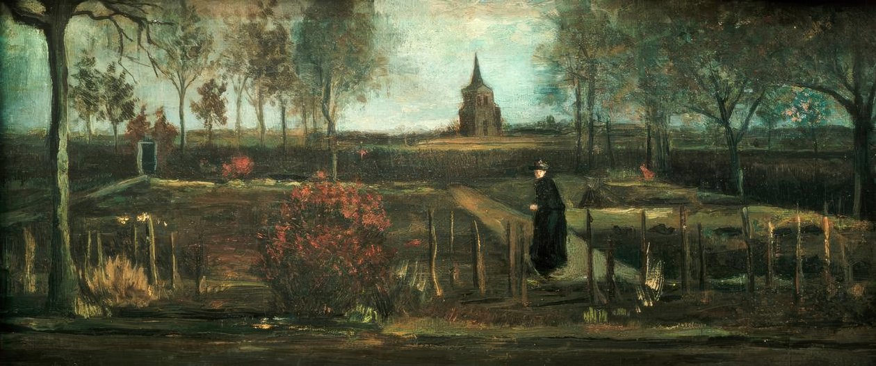 Jardín parroquial de Vincent van Gogh