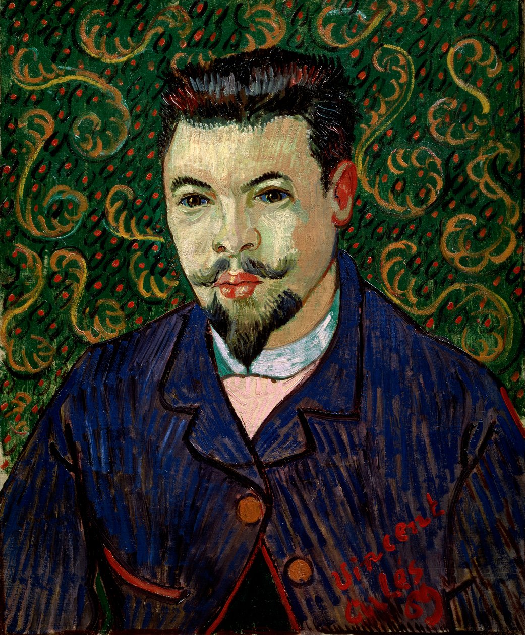 Retrato del Doctor Félix Rey, 1889 de Vincent van Gogh