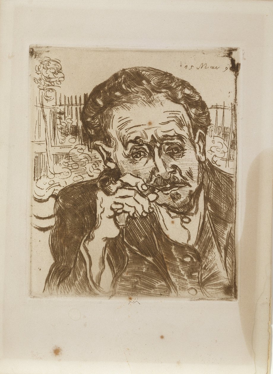 Retrato del Doctor Gachet de Vincent van Gogh