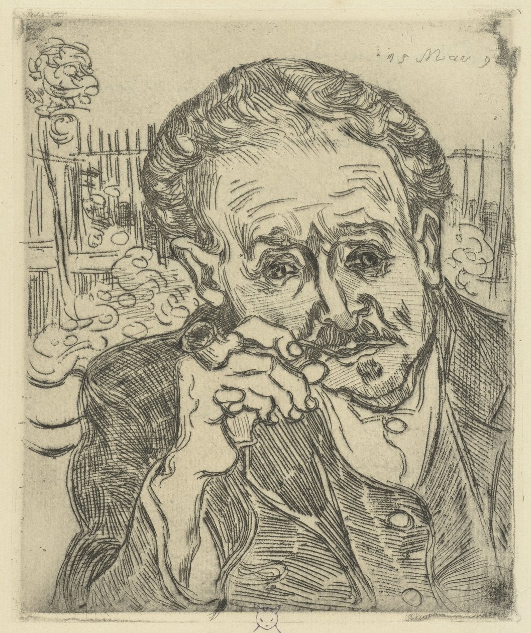 Retrato del Dr. Gachet de Vincent van Gogh