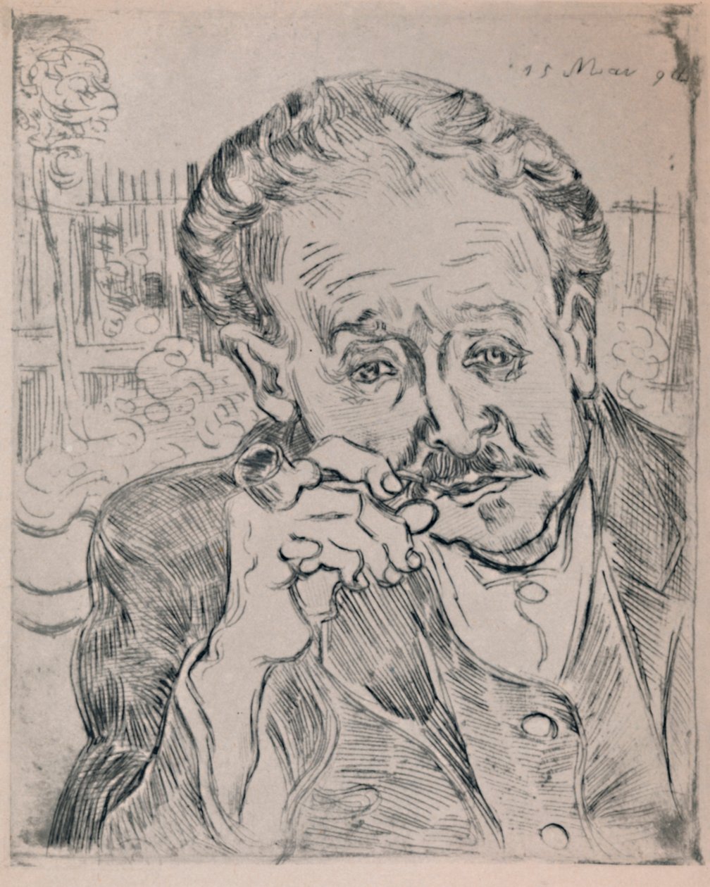Retrato del Dr. Gachet, c.1890, 1946 de Vincent van Gogh