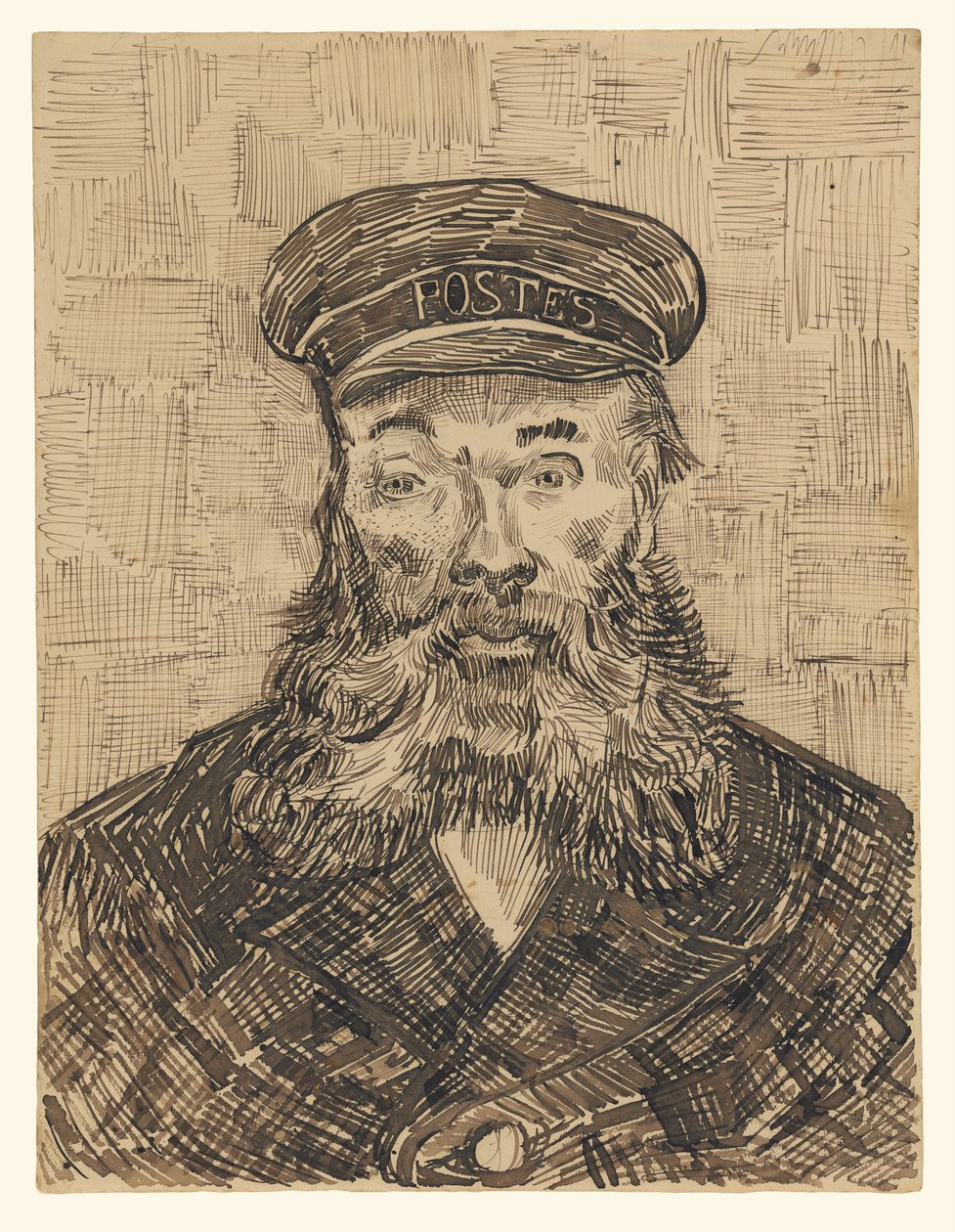 Retrato de Joseph Roulin de Vincent van Gogh