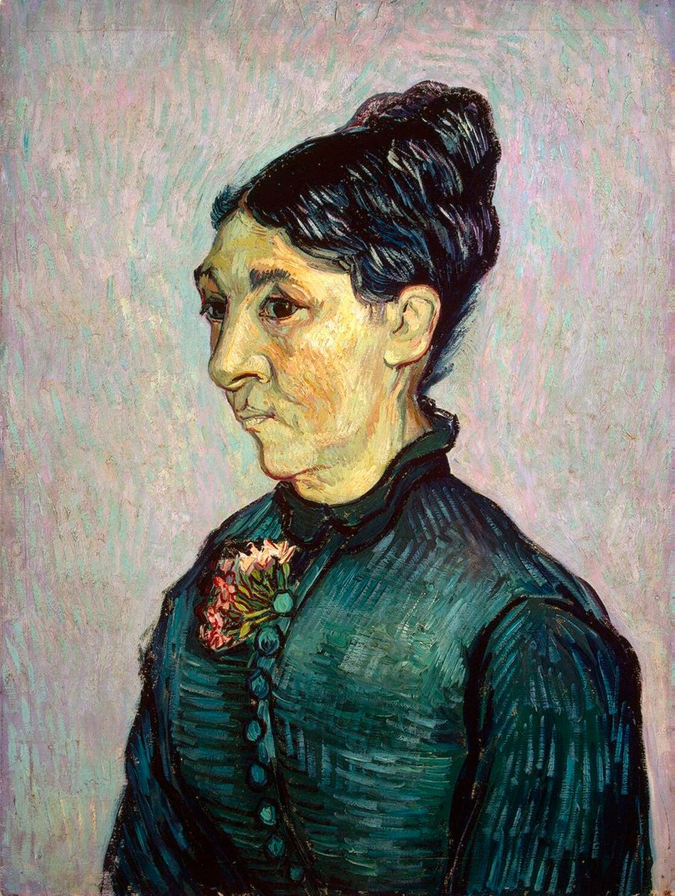 Retrato de Madame Jeanne Lafuye Trabuc, 1889 de Vincent van Gogh