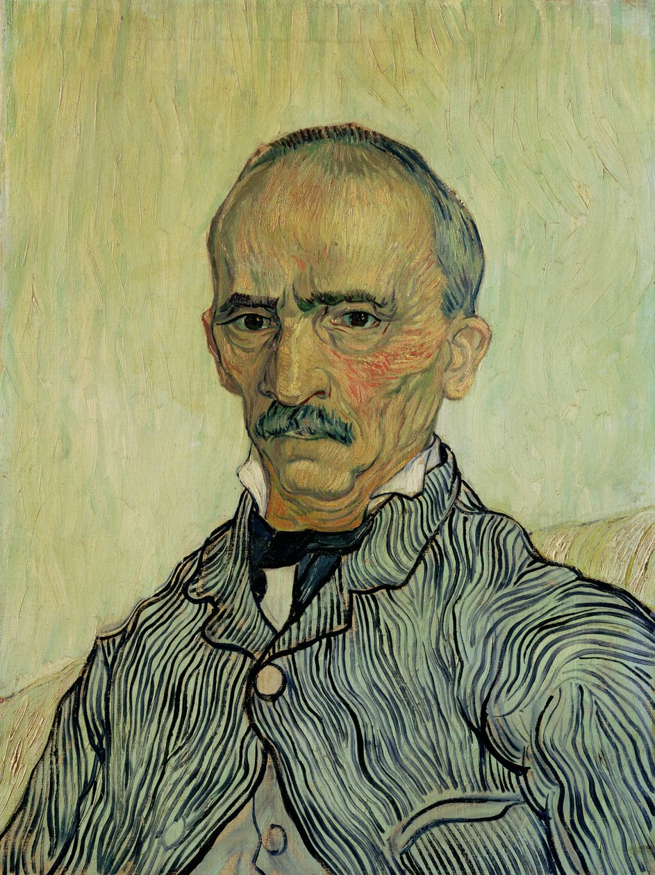 Retrato del Superintendente Trabuc en el Hospital de San Pablo de Vincent van Gogh
