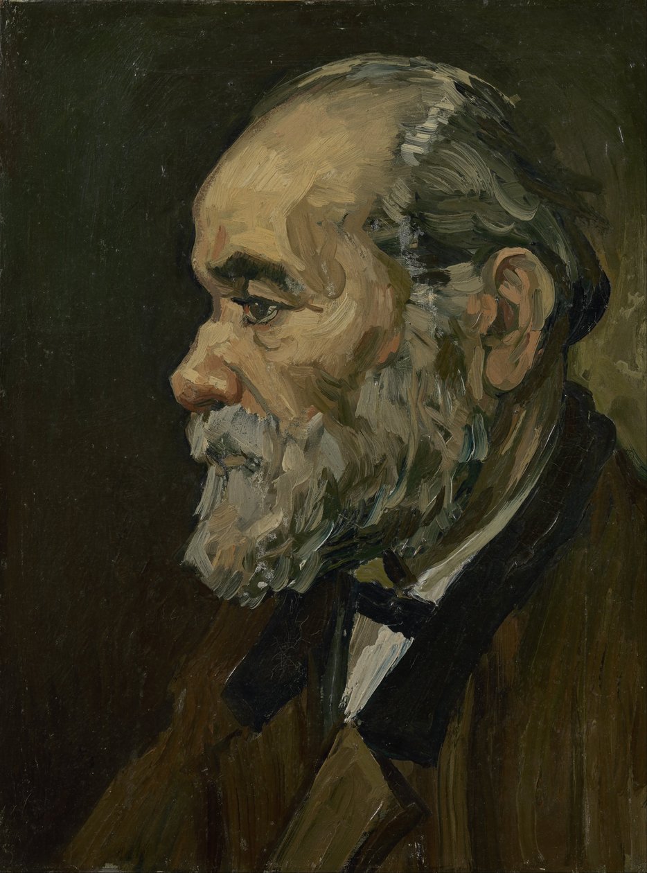 Retrato de un anciano de Vincent van Gogh