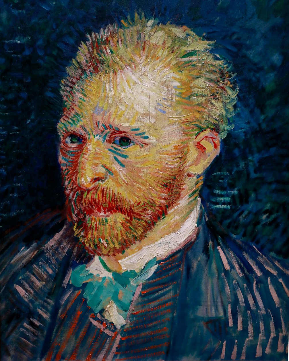 Retrato de la artista de Vincent van Gogh