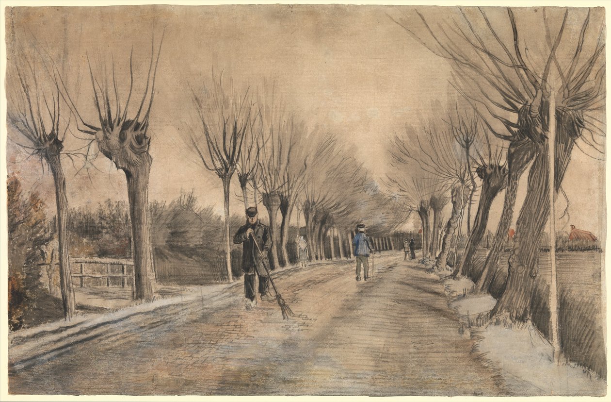 Carretera en Etten de Vincent van Gogh