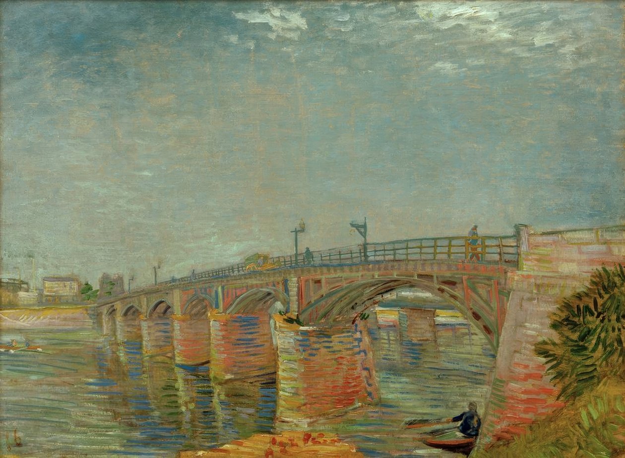Puente del Sena en Asnières de Vincent van Gogh