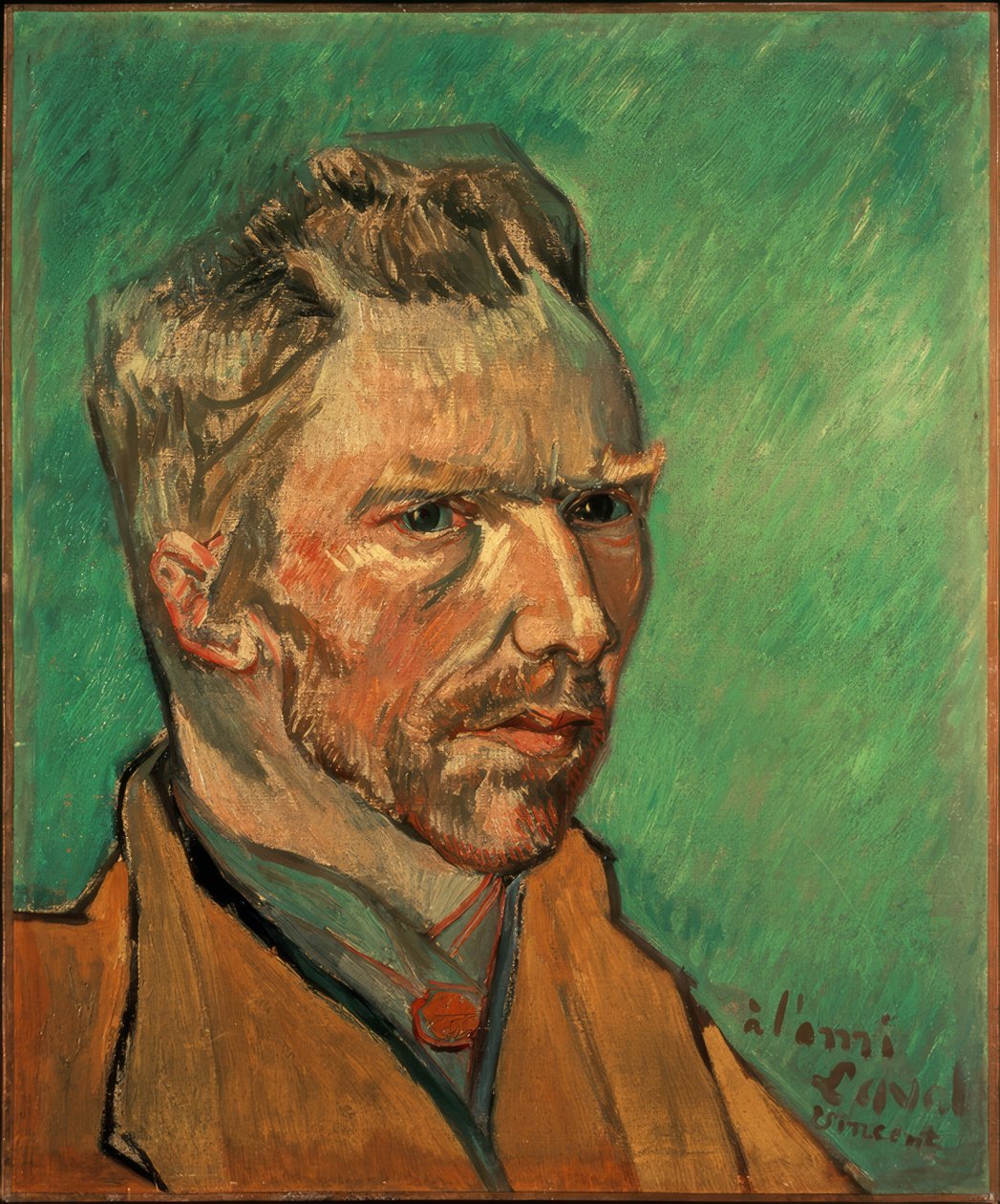 Autorretrato de Vincent van Gogh